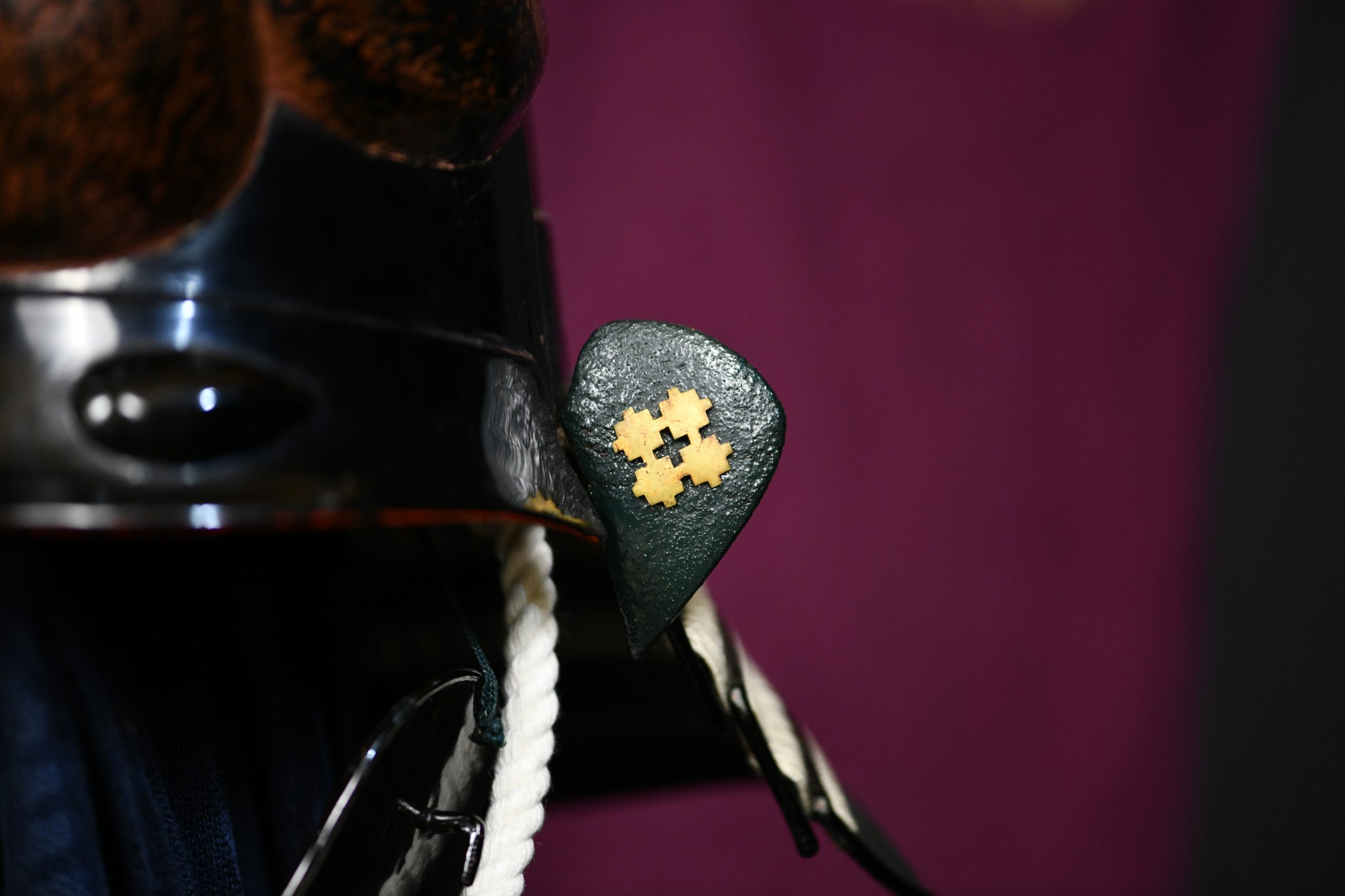 Gusoku pheasant kawari kabuto