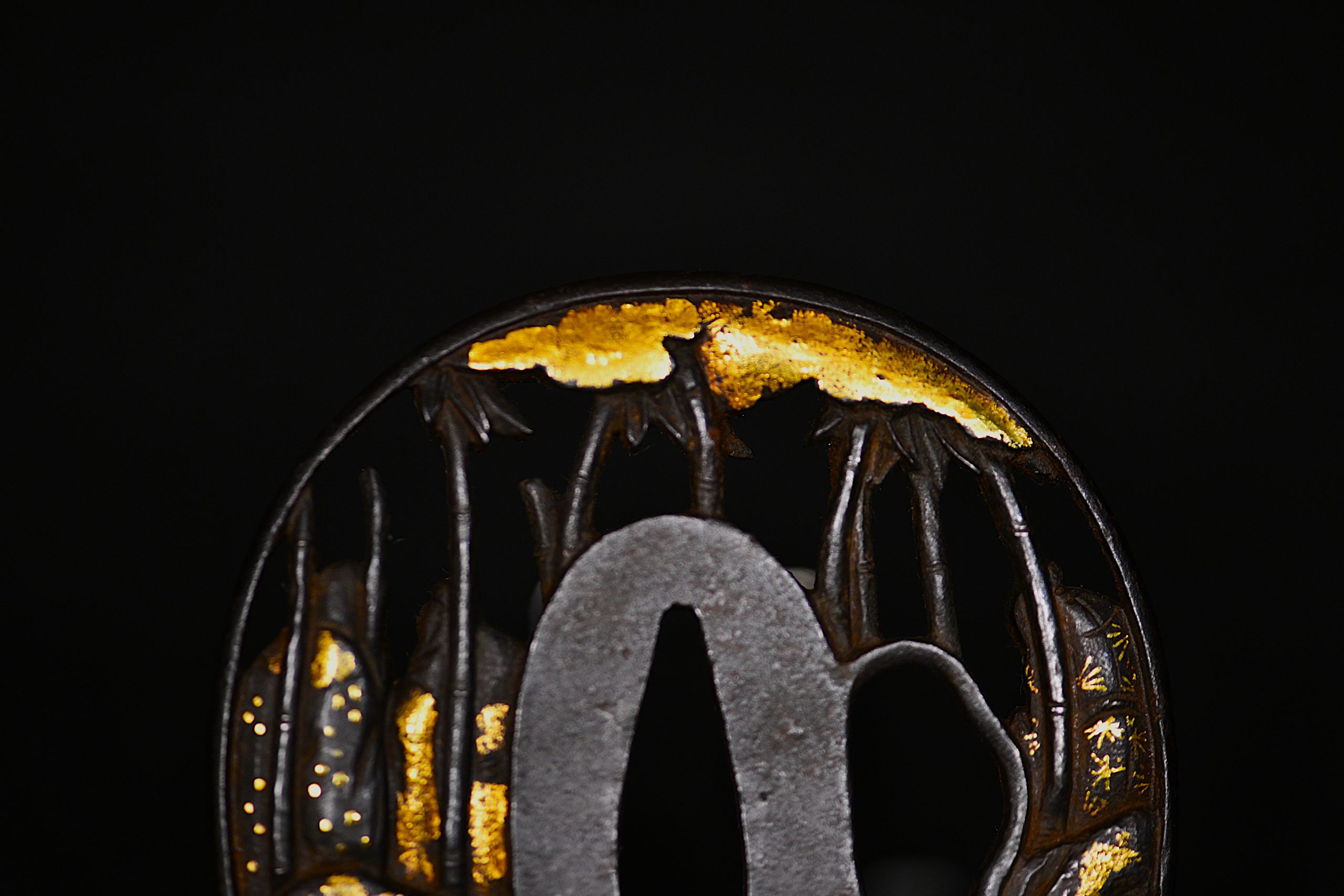 Marugata iron tsuba nobles NBTHK hozon