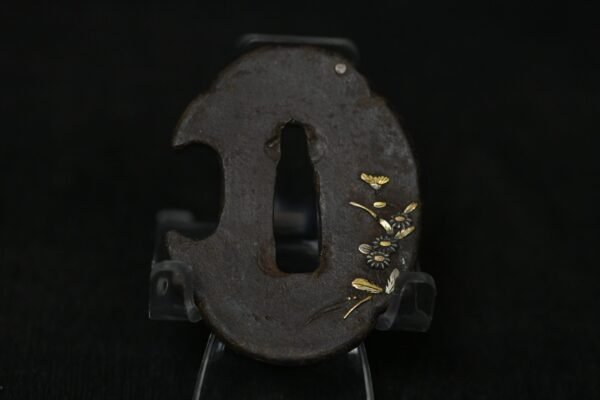 Mokko Iron Flowers tsuba