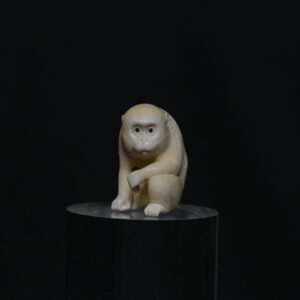Netsuke monkey ivory
