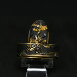 Fuchi Kashira shakudo carpenters