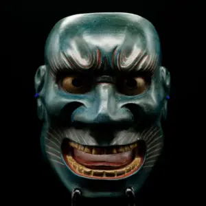 Noh mask ikazuchi