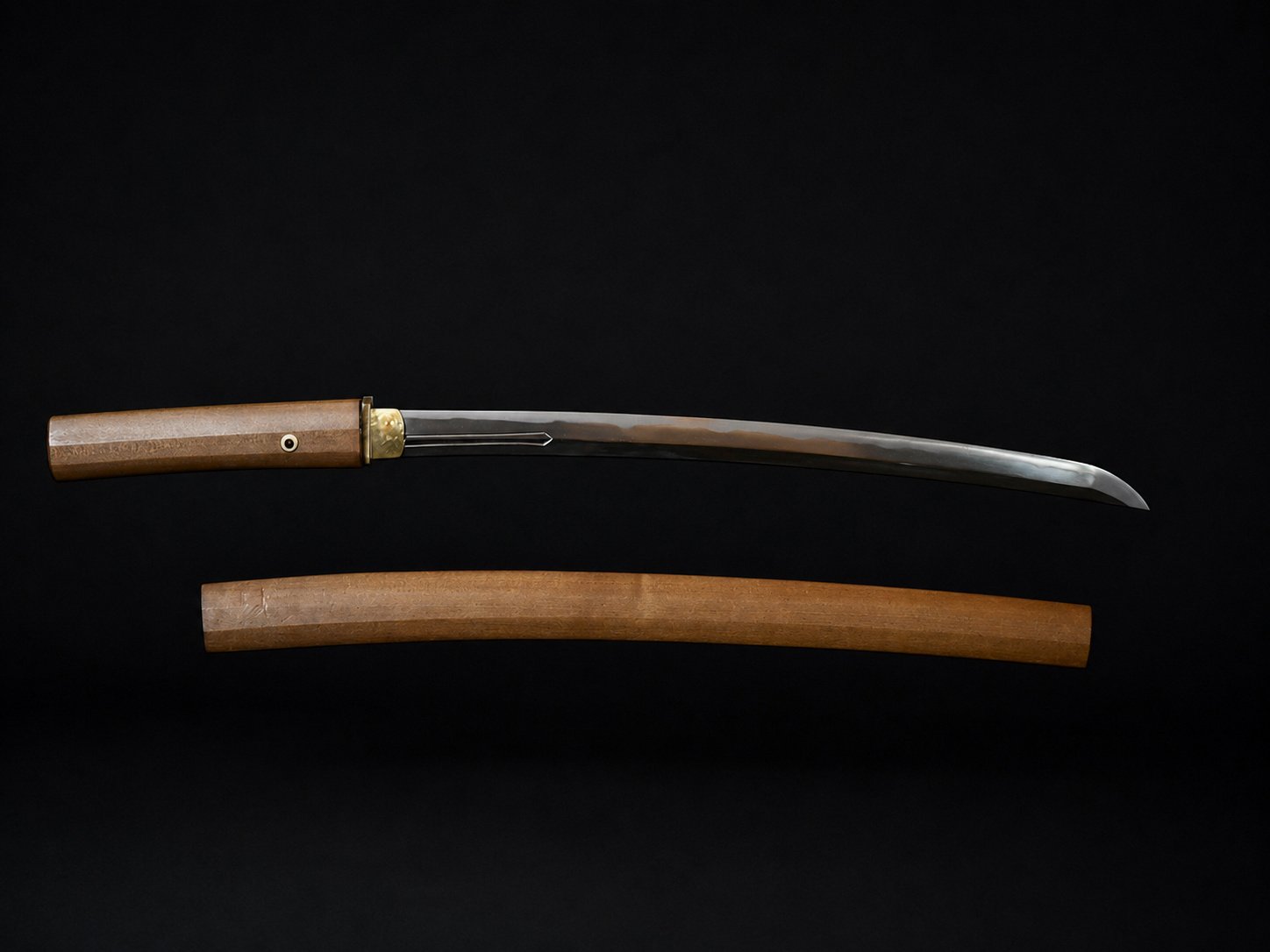 Nihonto-Wakizashi-Horimono-in-Shirasaya