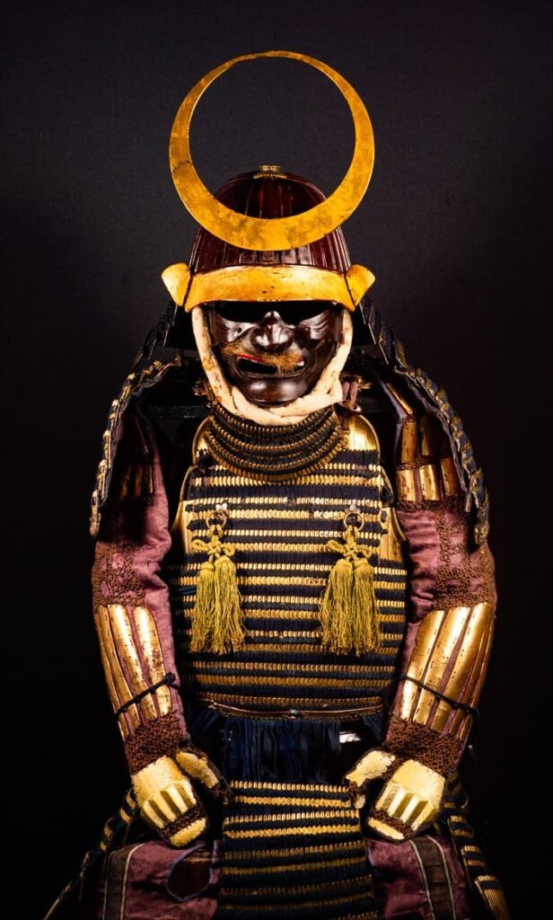 Casco de armadura samurái (Kabuto)