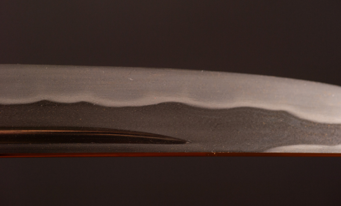 Edo Period Ko-Wakizashi with Gold-Flecked Koshirae