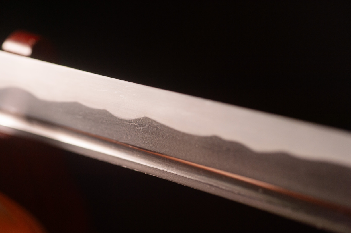 Edo Period Ko-Wakizashi with Gold-Flecked Koshirae