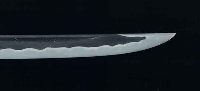Edo Period Ko-Wakizashi with Gold-Flecked Koshirae