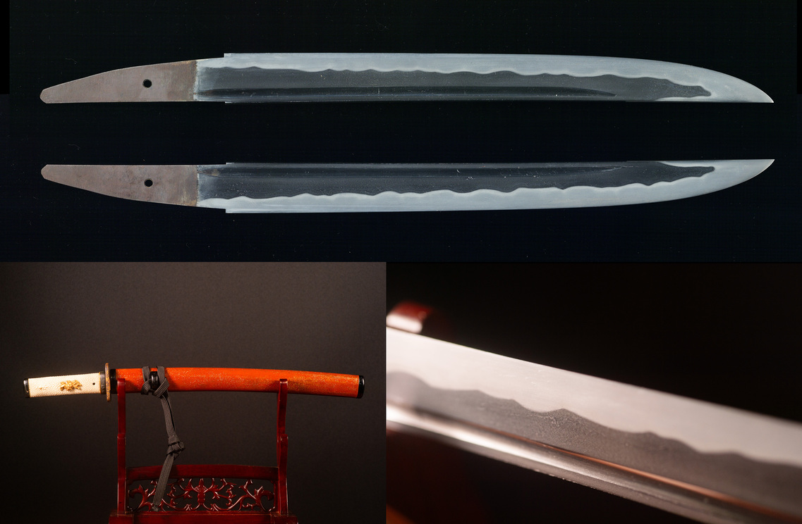Edo Period Ko-Wakizashi with Gold-Flecked Koshirae