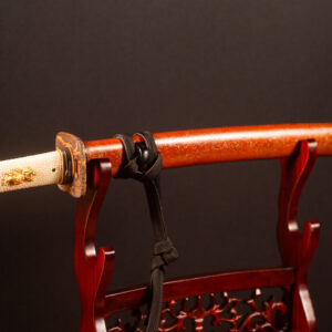 Edo Period Ko-Wakizashi with Gold-Flecked Koshirae