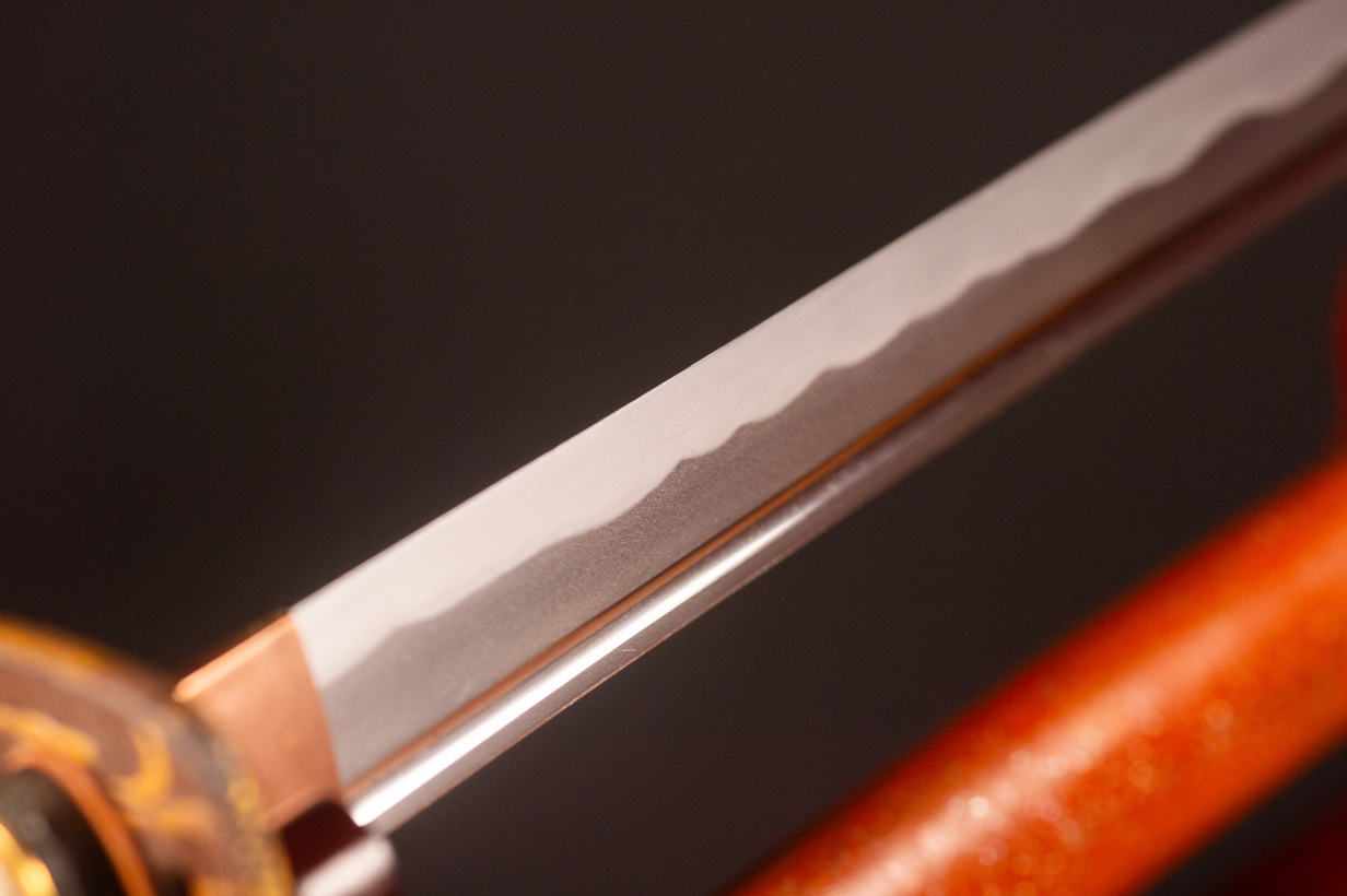 Edo Period Ko-Wakizashi with Gold-Flecked Koshirae