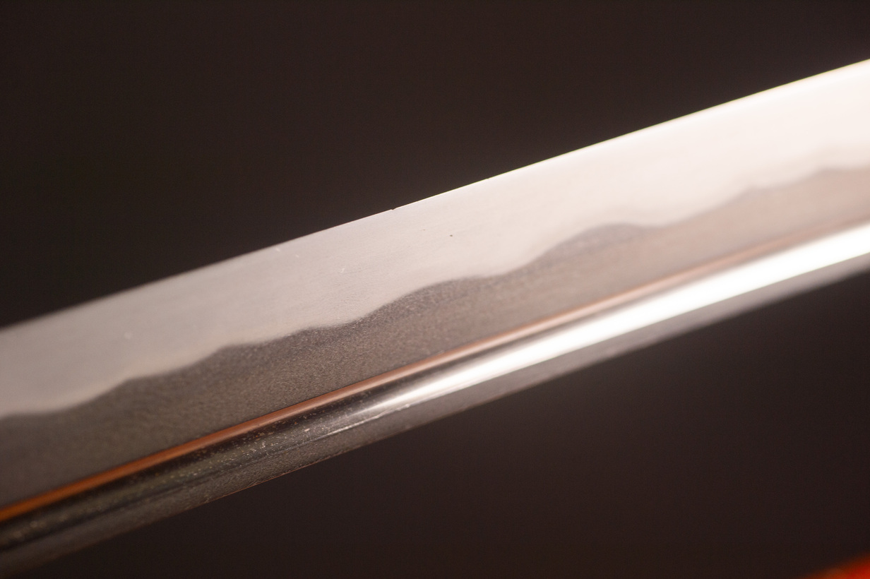 Edo Period Ko-Wakizashi with Gold-Flecked Koshirae
