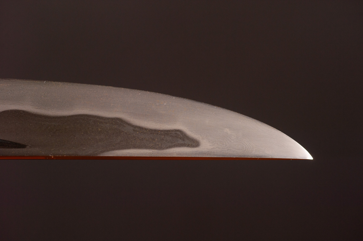 Edo Period Ko-Wakizashi with Gold-Flecked Koshirae