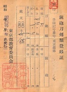 Mumei Katana with Complete Koshirae - Tokyo Torokusho - Image 36