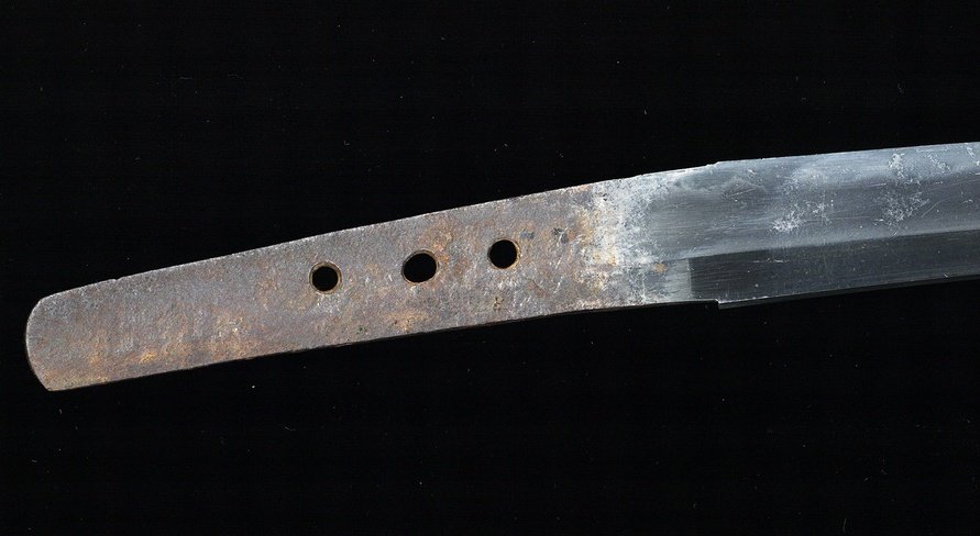 Japanese Ō-Wakizashi ura