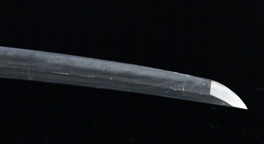 Japanese Ō-Wakizashi ura