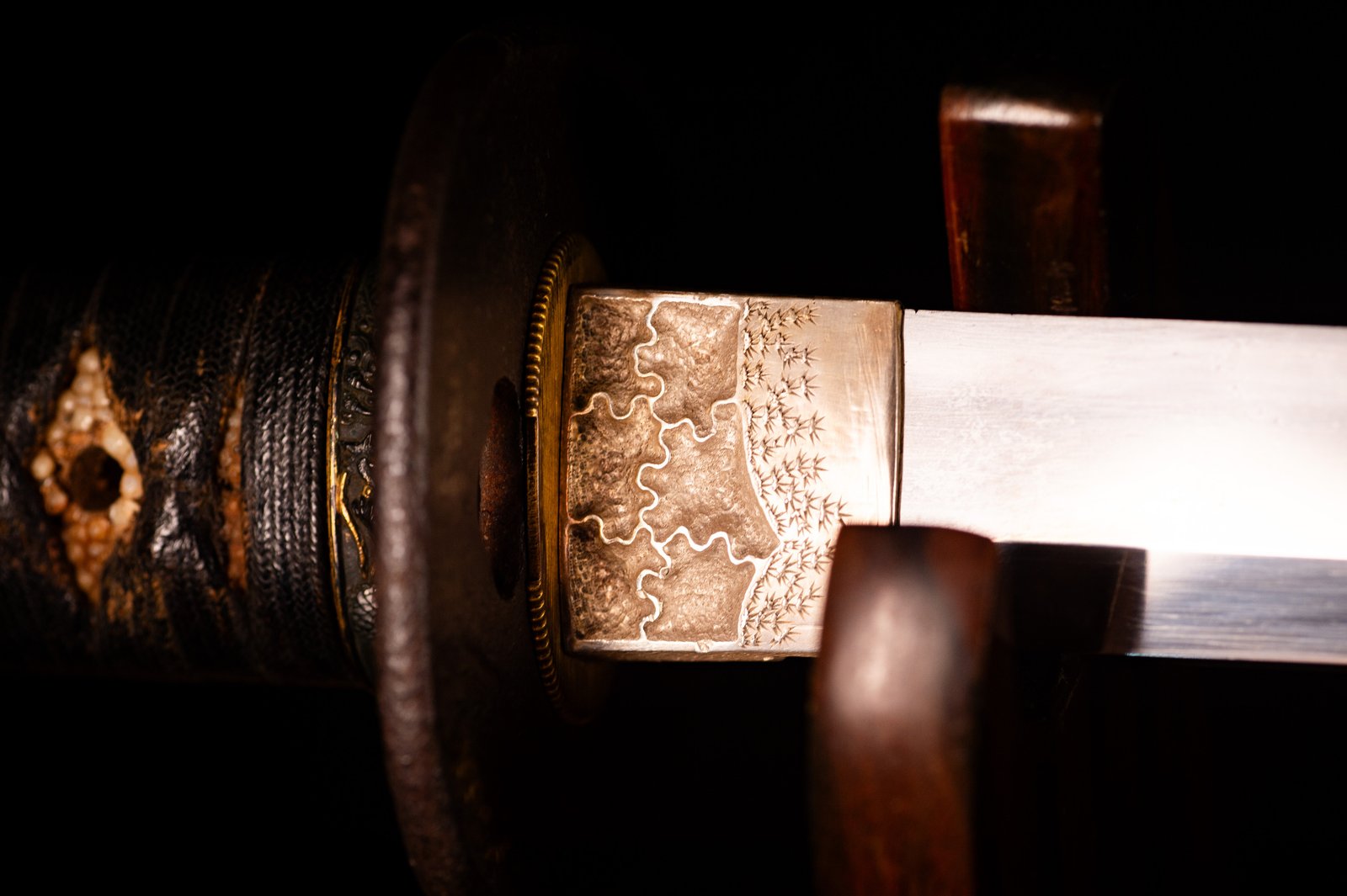 Japanese Ō-Wakizashi ura