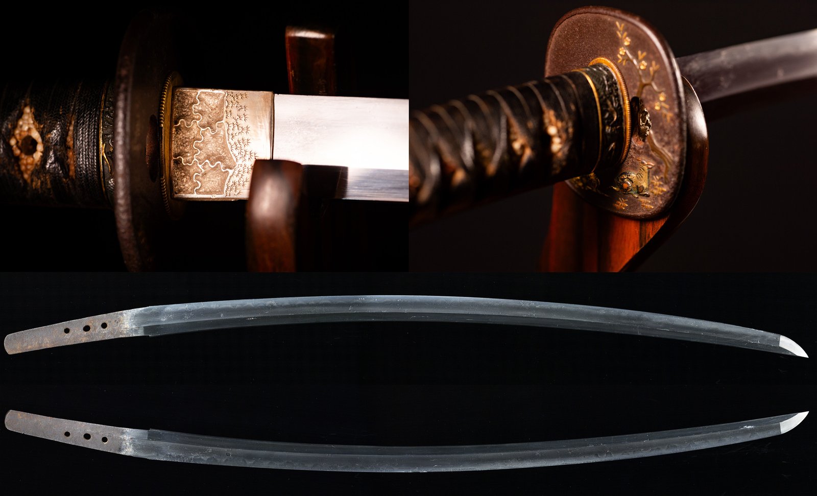 Japanese Ō-Wakizashi ura