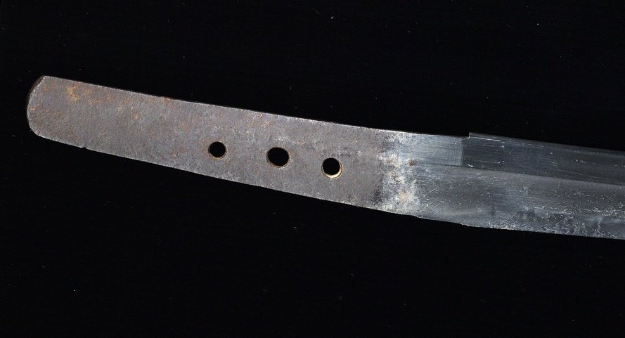 Japanese Ō-Wakizashi ura