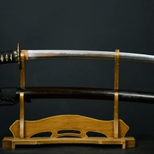 Nihonto Wakizashi Shakudo Fuchikashira