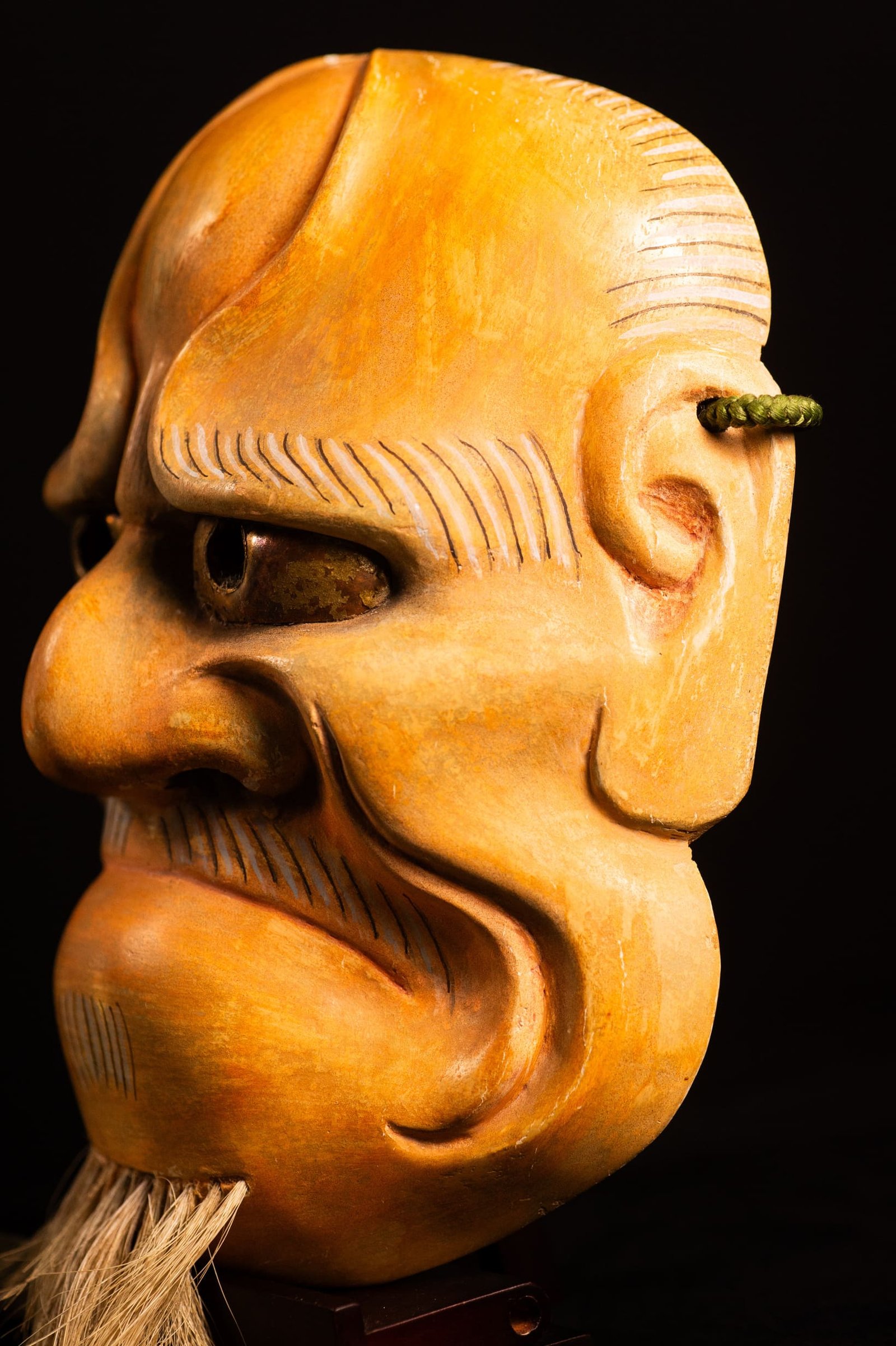 Noh mask Akujo