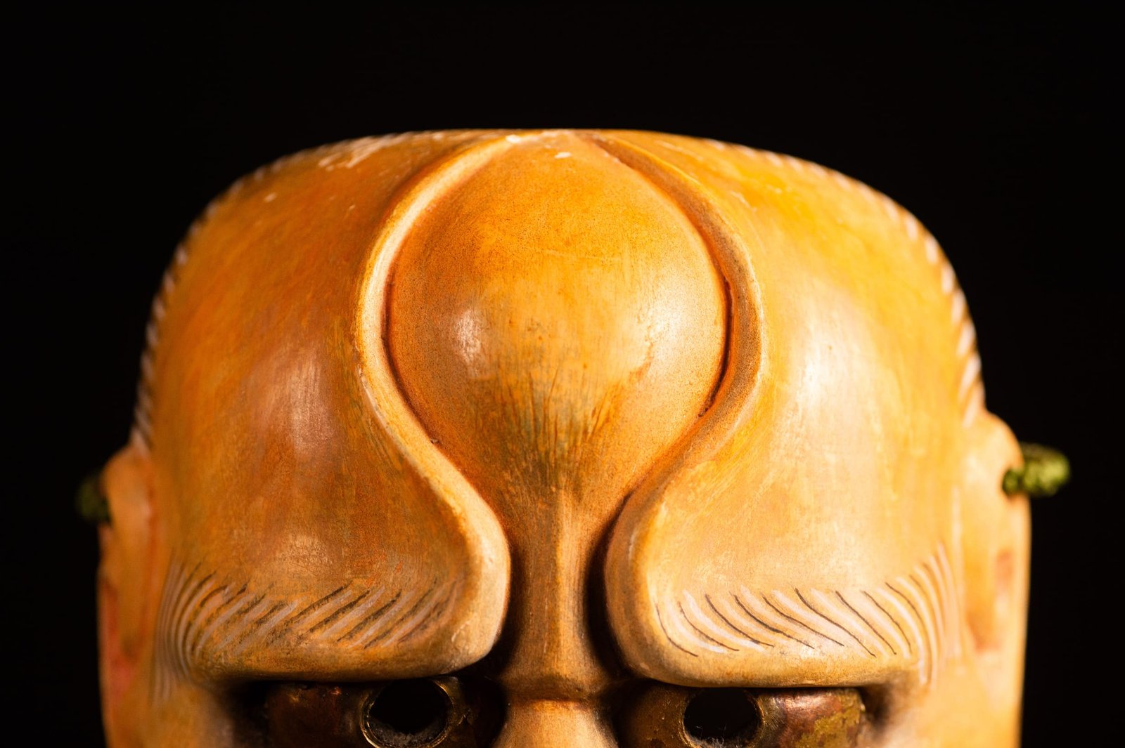 Noh mask Akujo