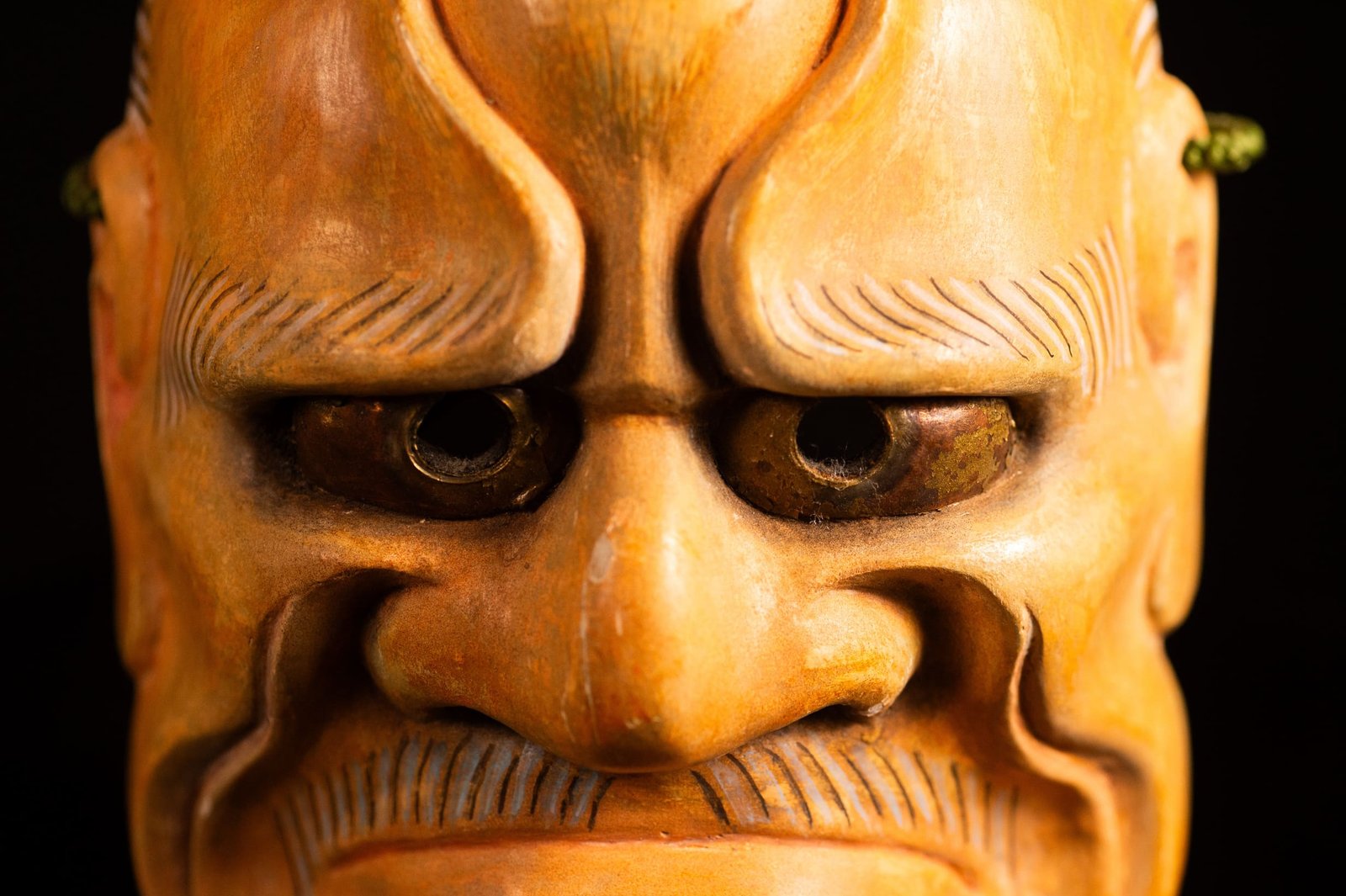 Noh mask Akujo