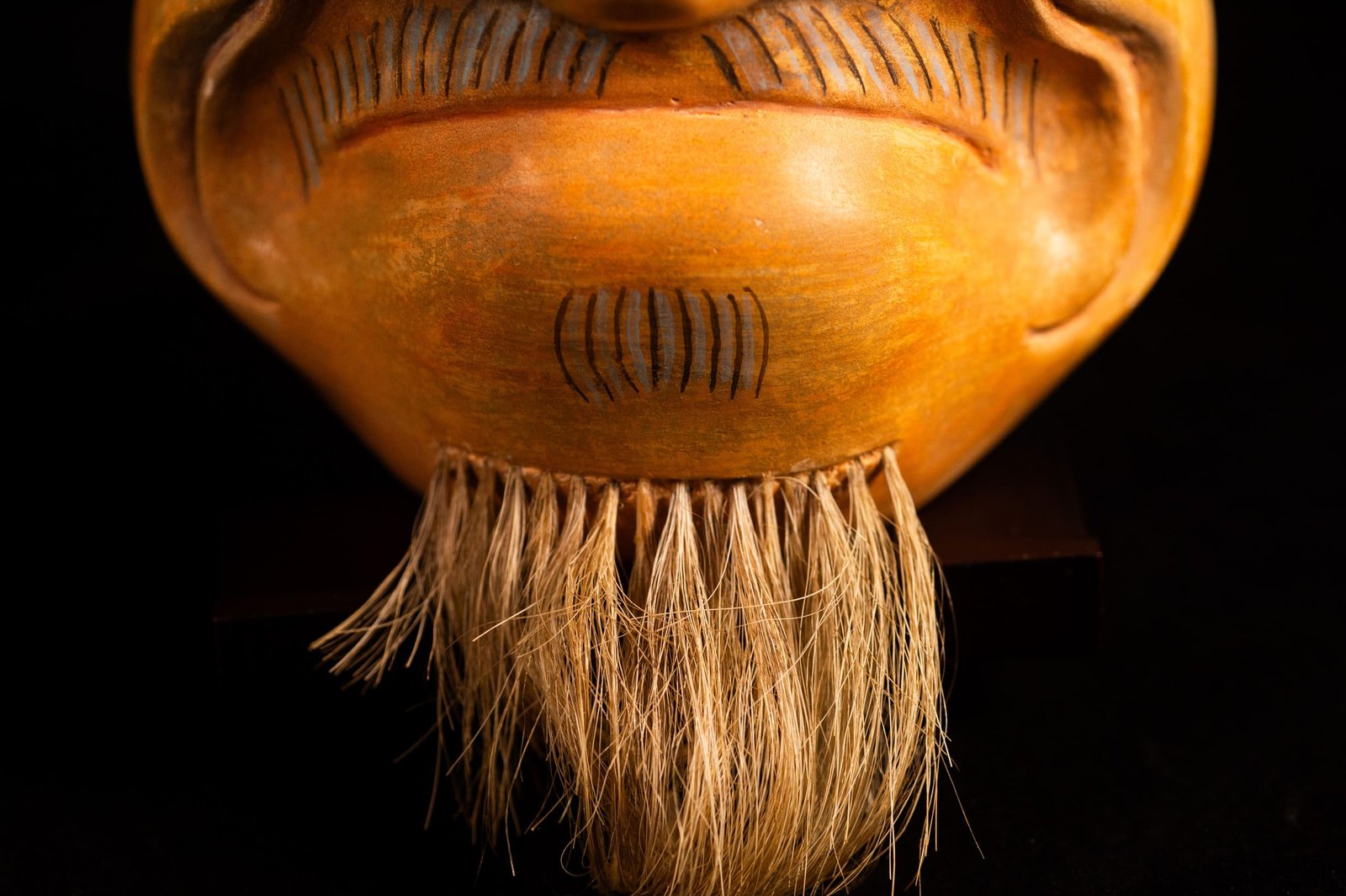 Noh mask Akujo