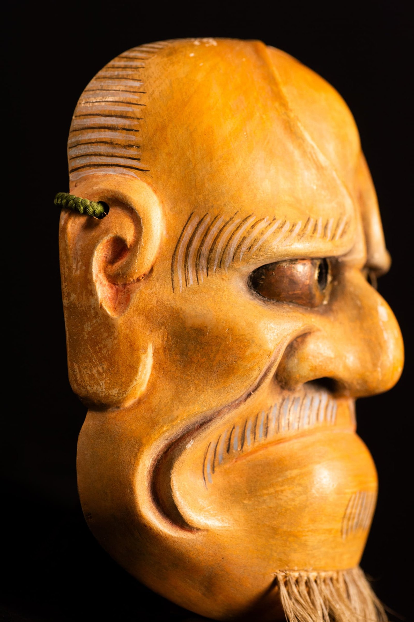Noh mask Akujo