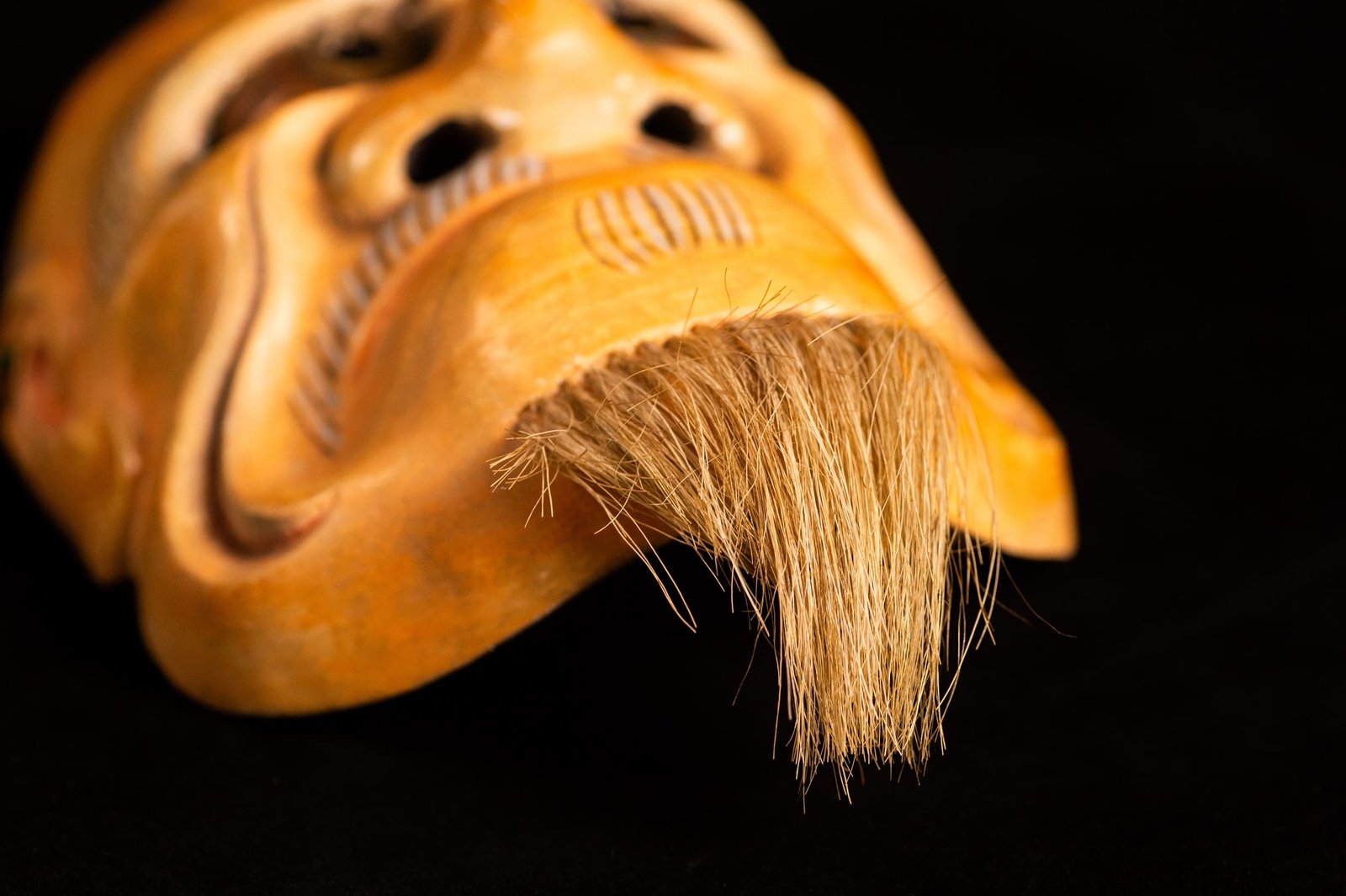 Noh mask Akujo