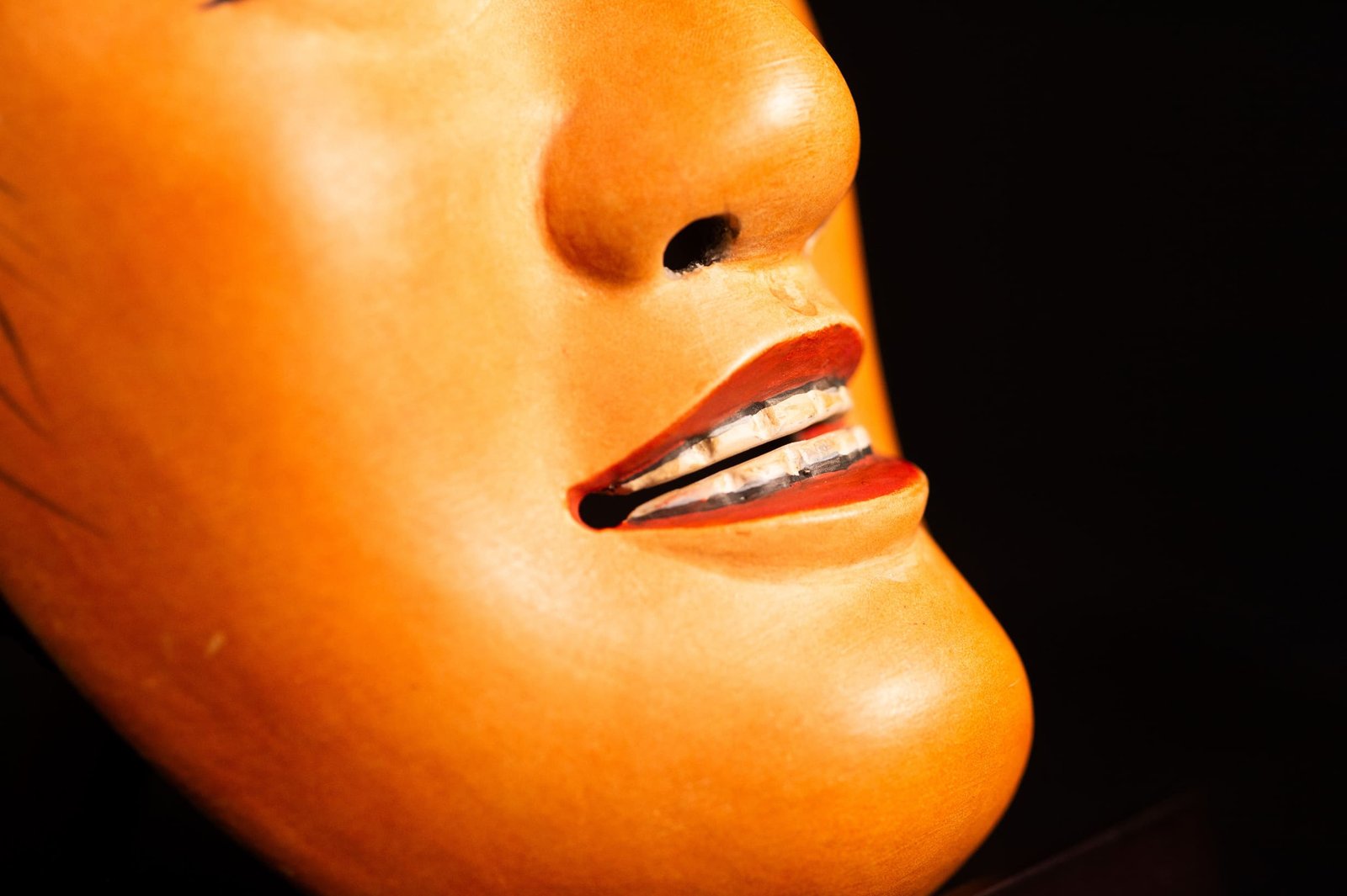 Noh mask Doji