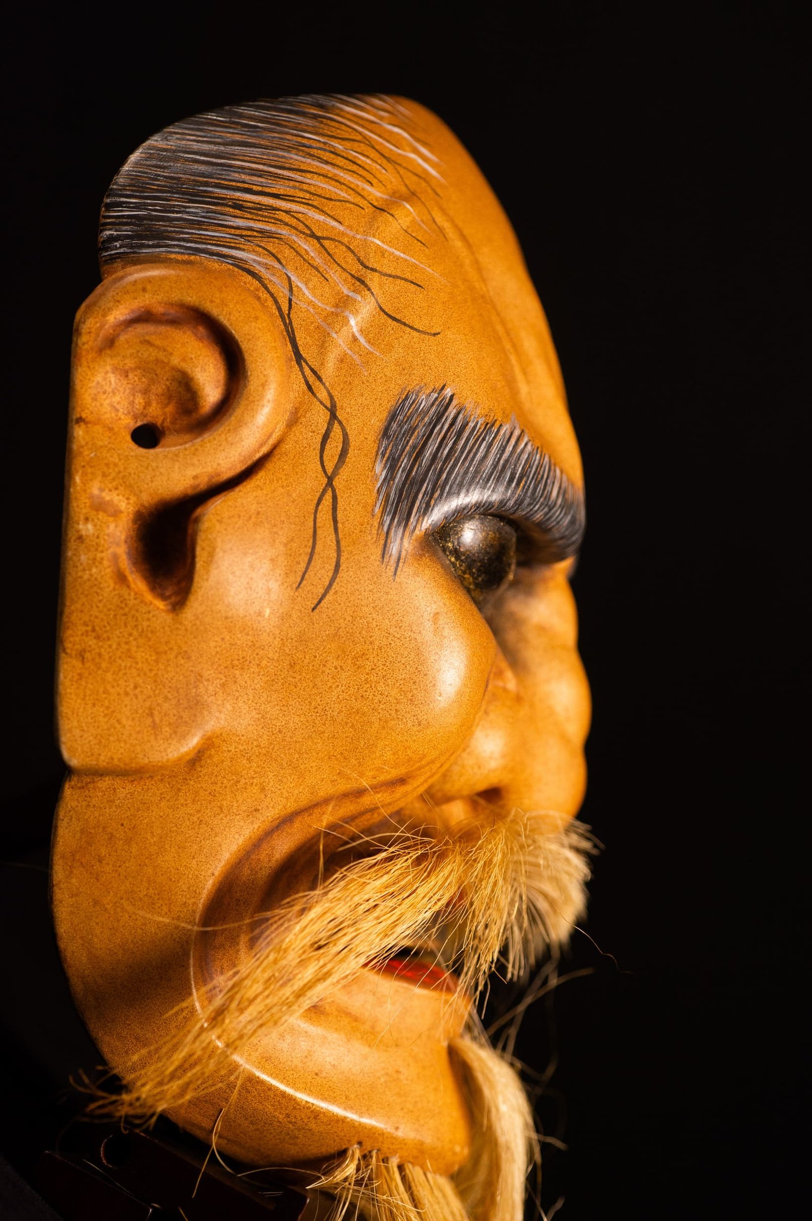 Noh mask Sennin