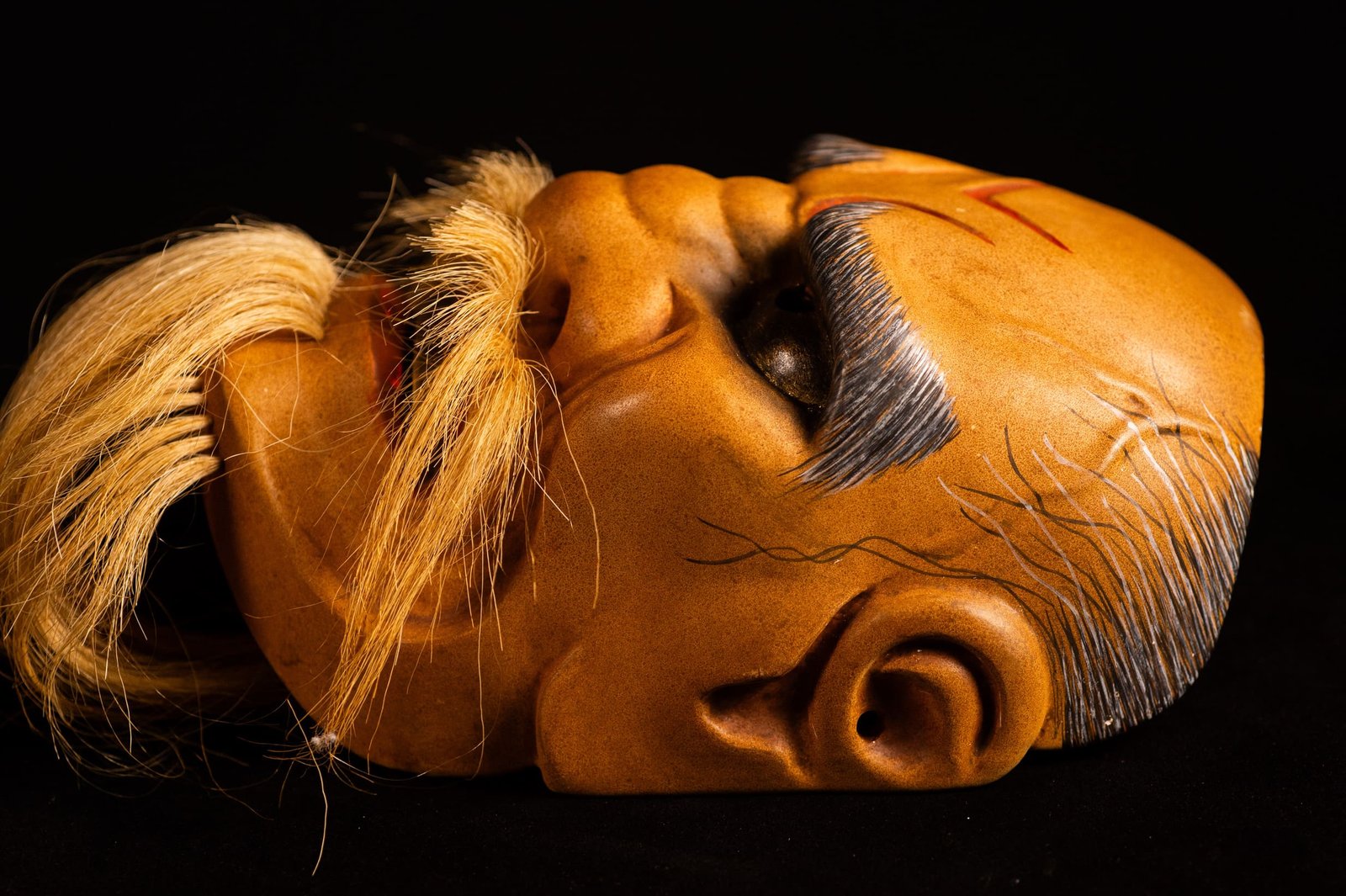 Noh mask Sennin