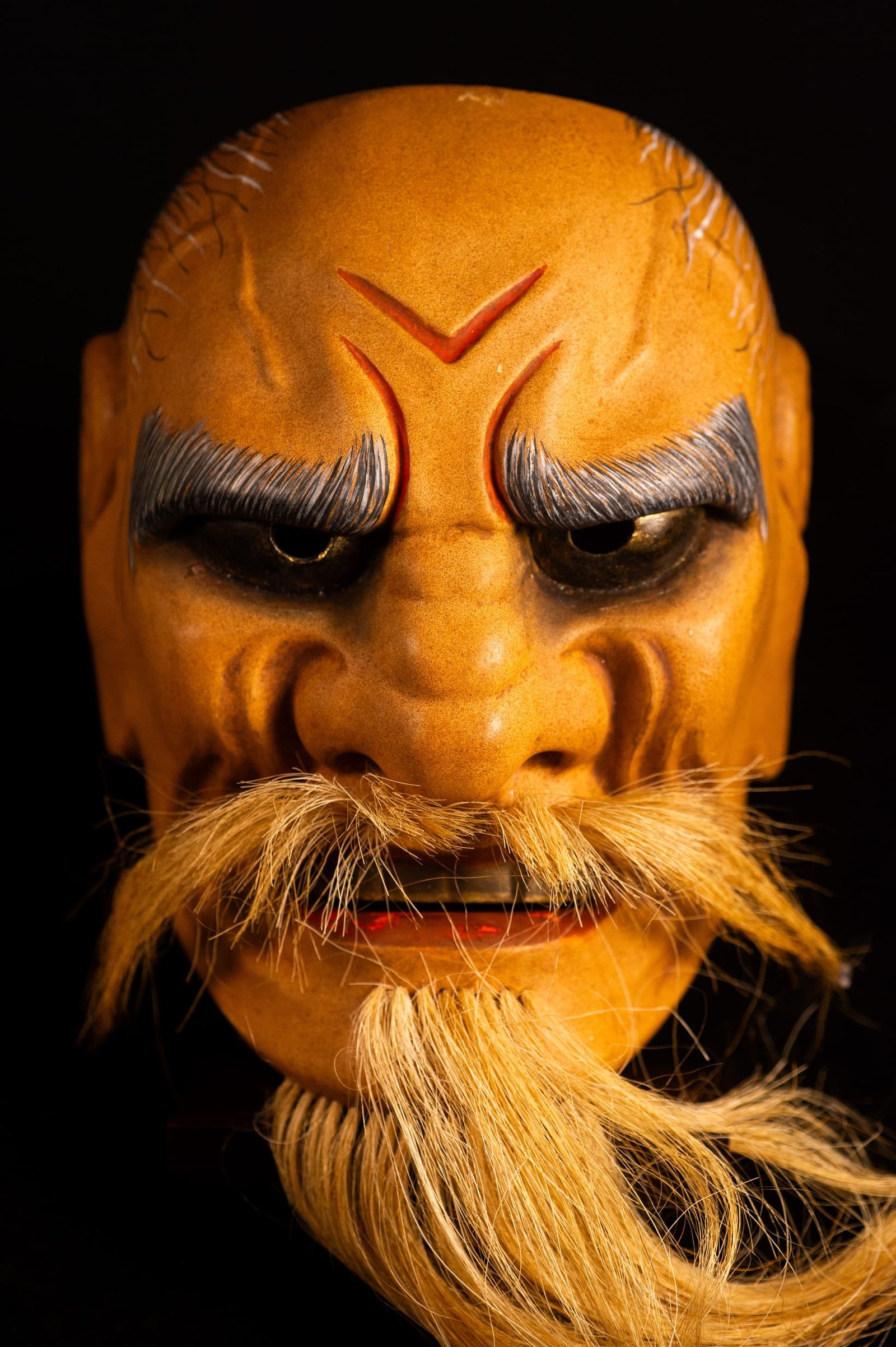 Noh mask Sennin
