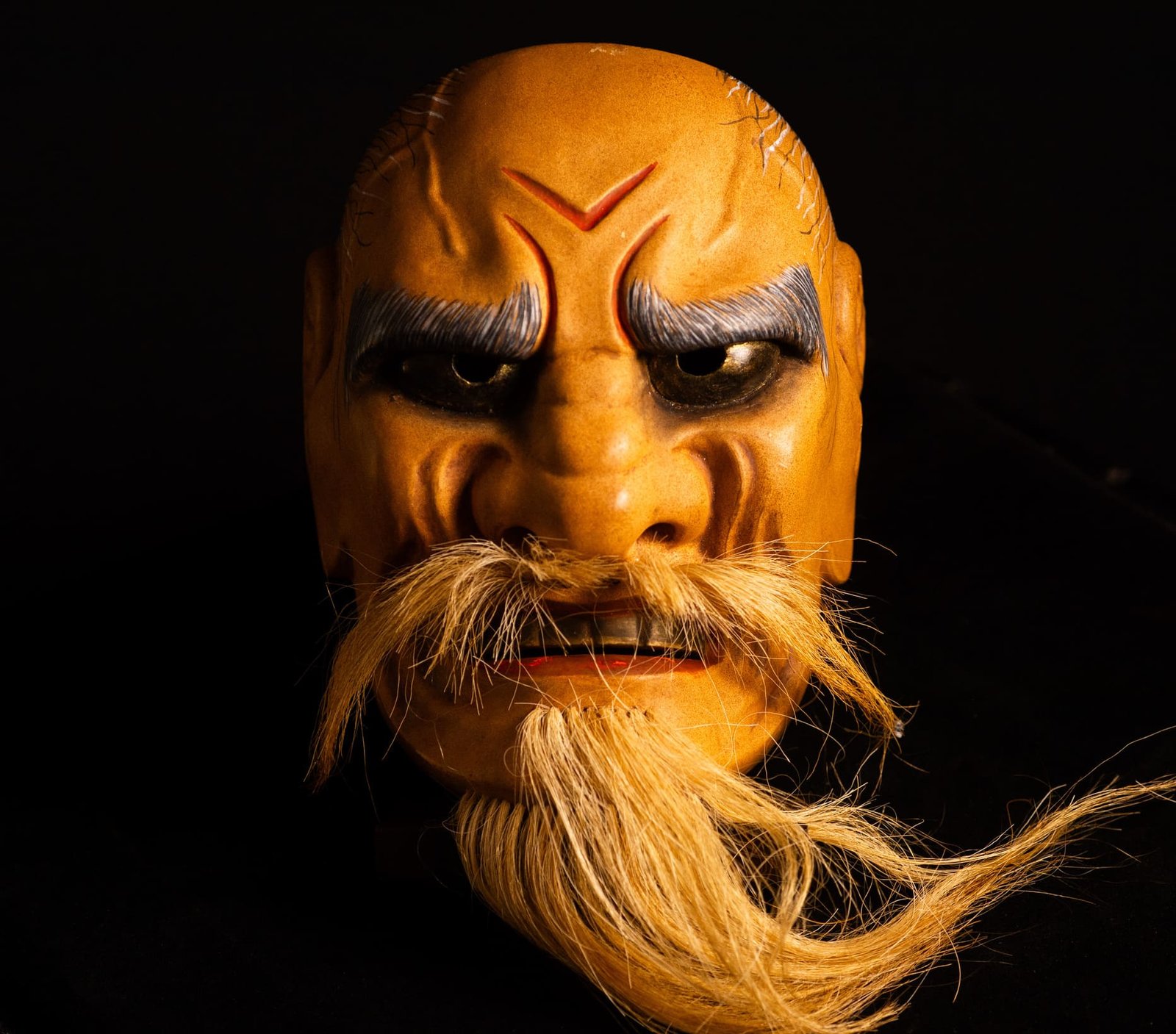 Noh mask Sennin