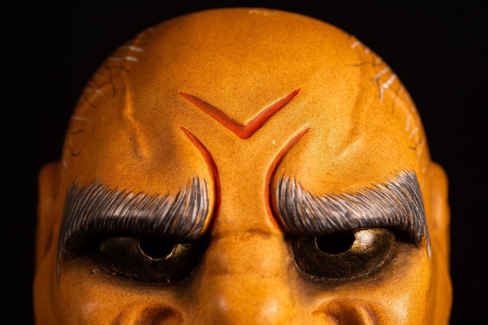 Noh mask Sennin