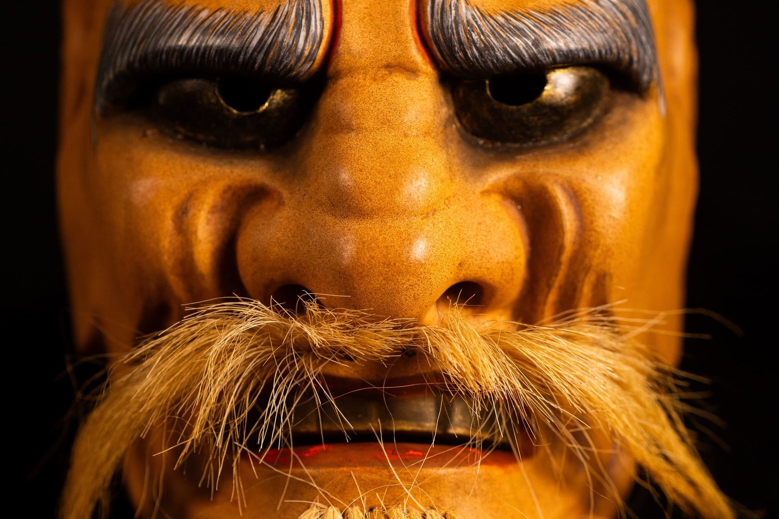 Noh mask Sennin