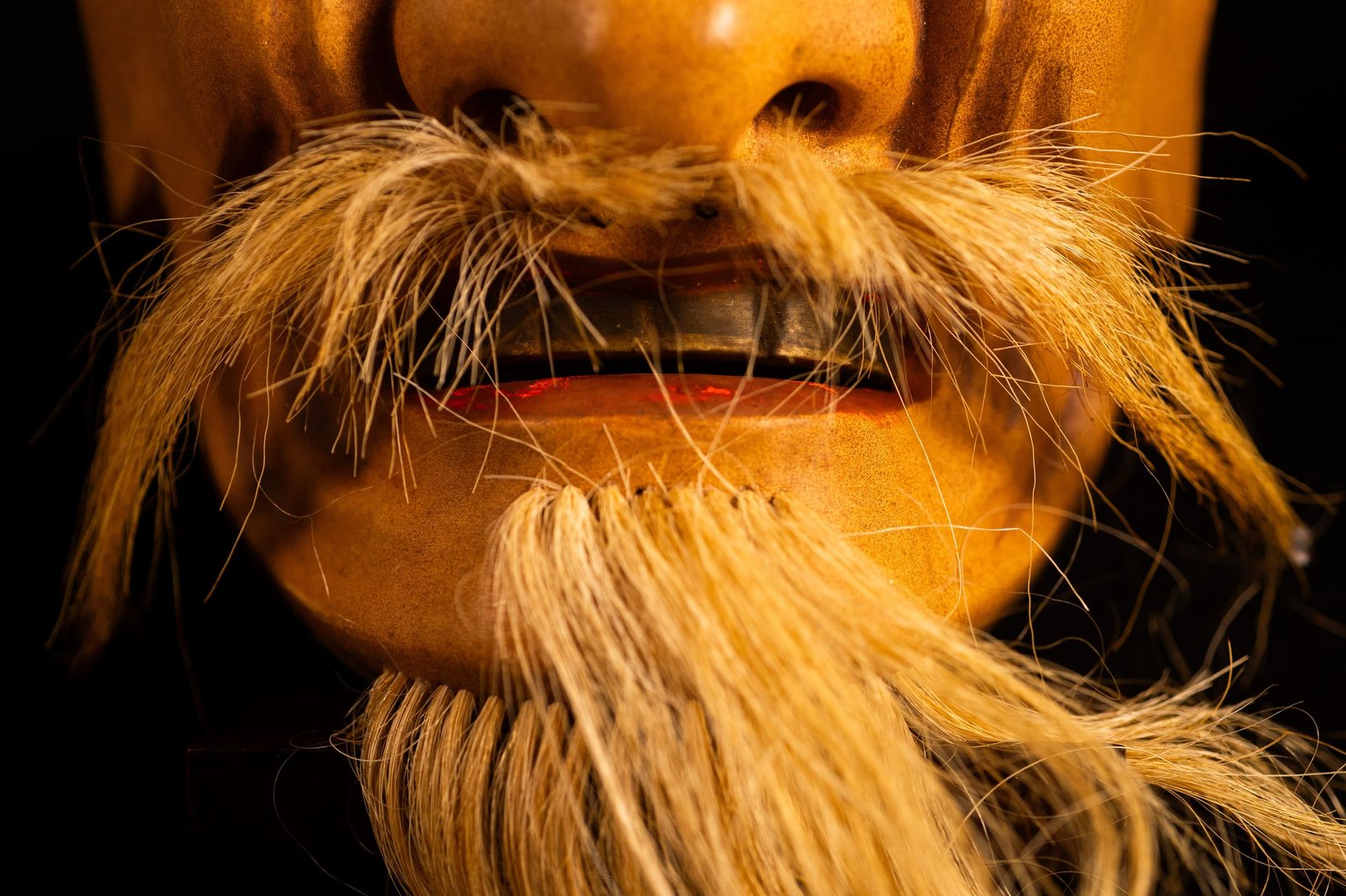 Noh mask Sennin