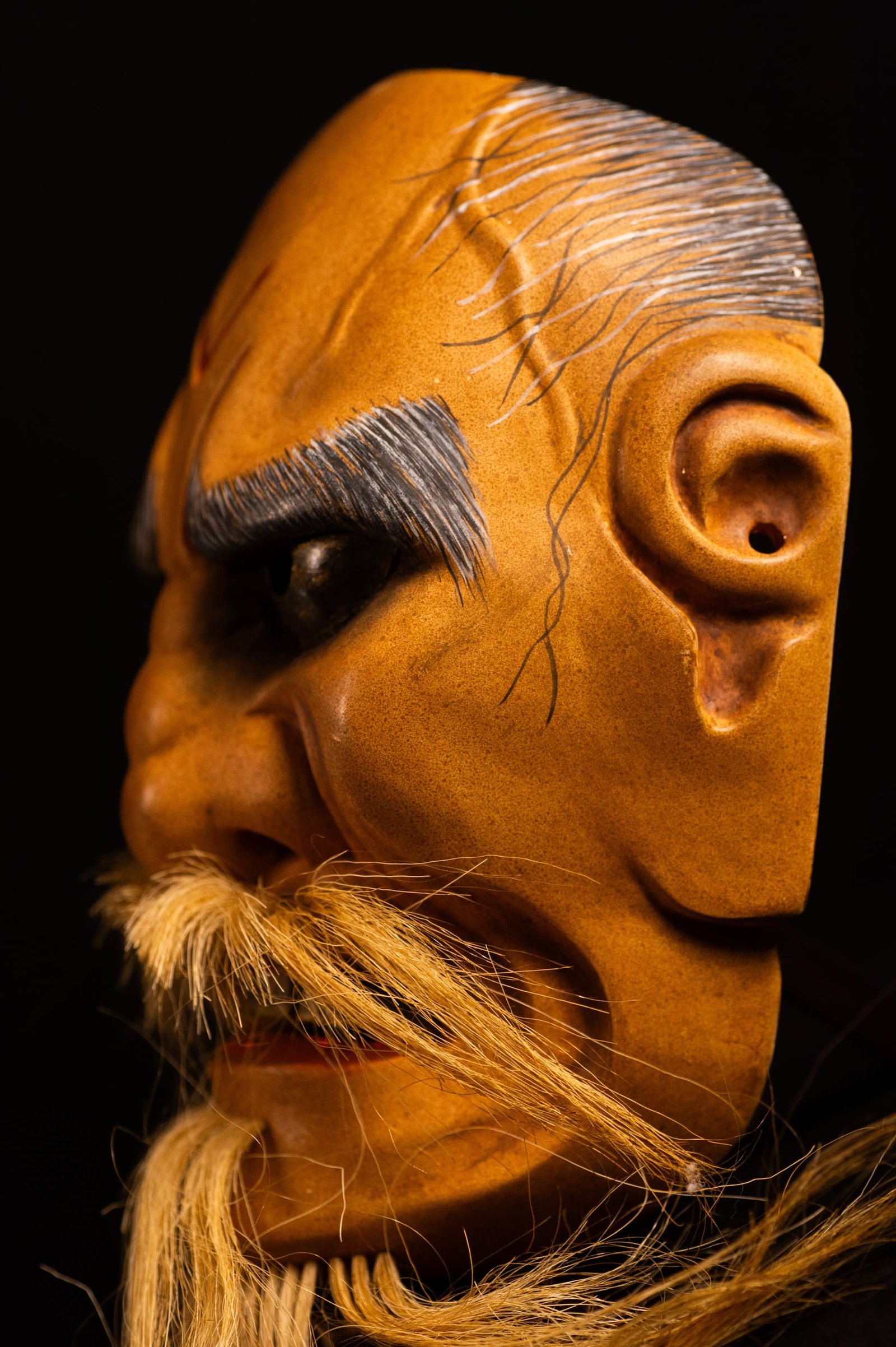 Noh mask Sennin