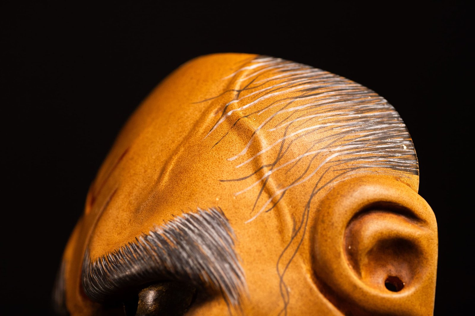 Noh mask Sennin
