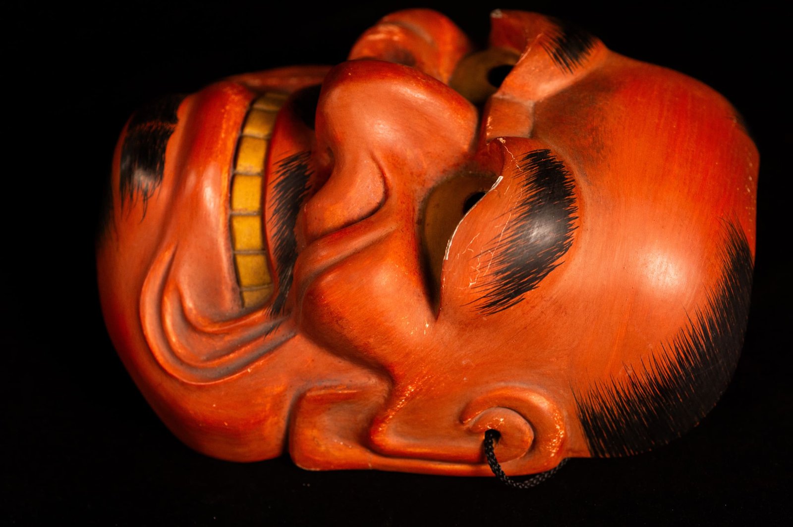 Noh mask Tobide