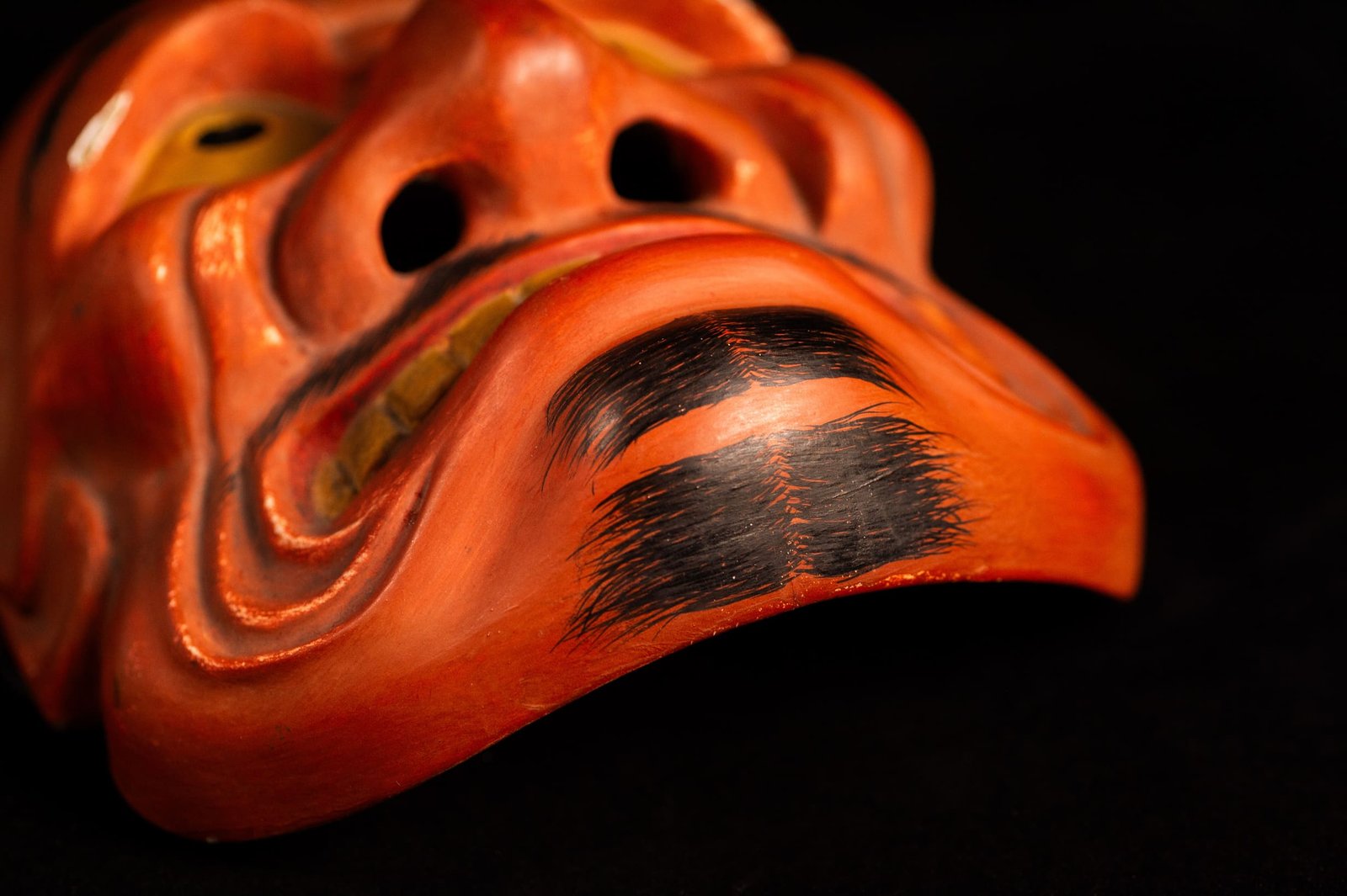 Noh mask Tobide