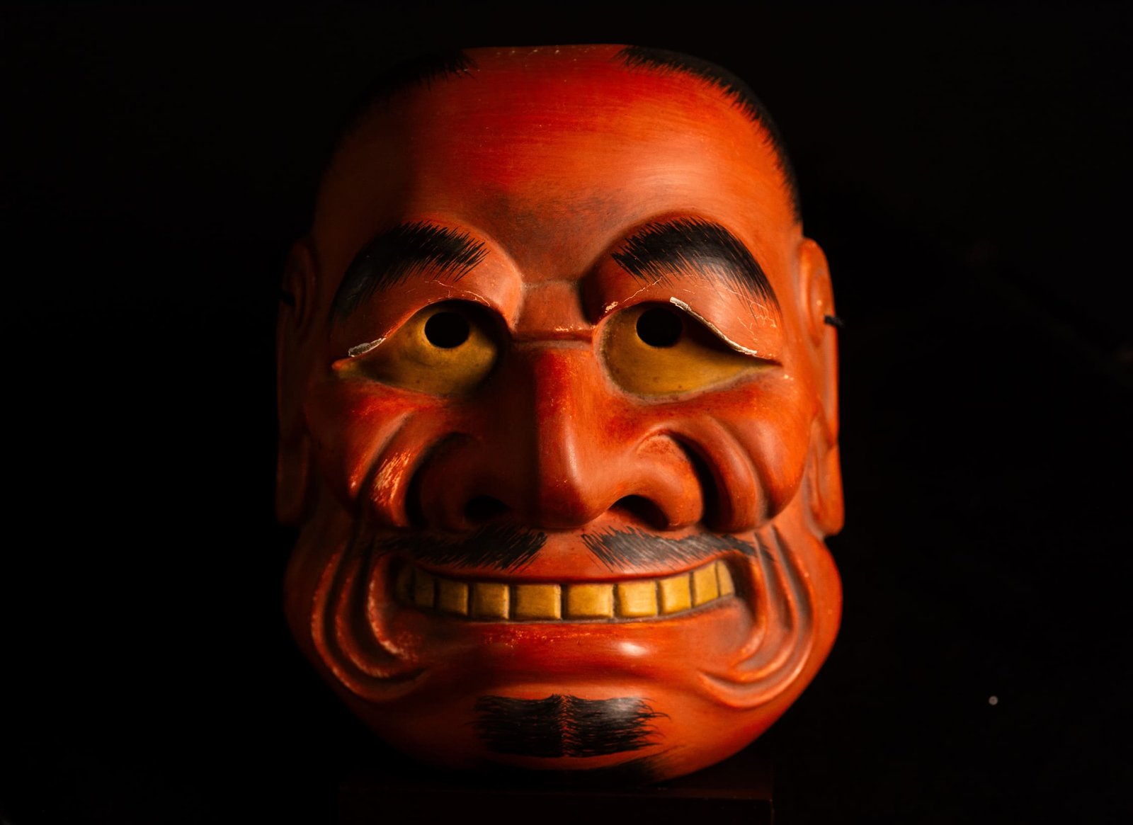 Noh mask Tobide