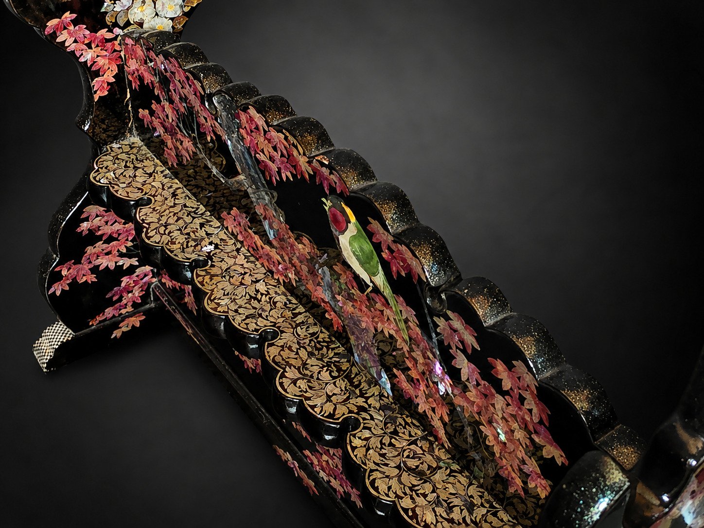 19th Century Japanese Katana-kake with Raden Inlay