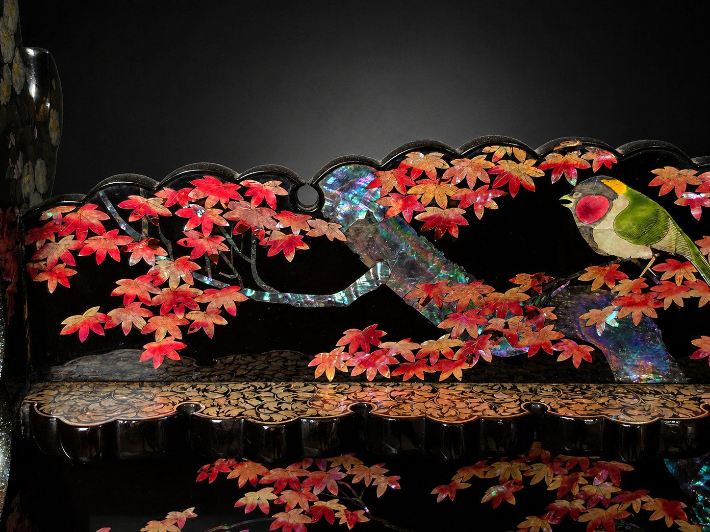 19th Century Japanese Katana-kake with Raden Inlay