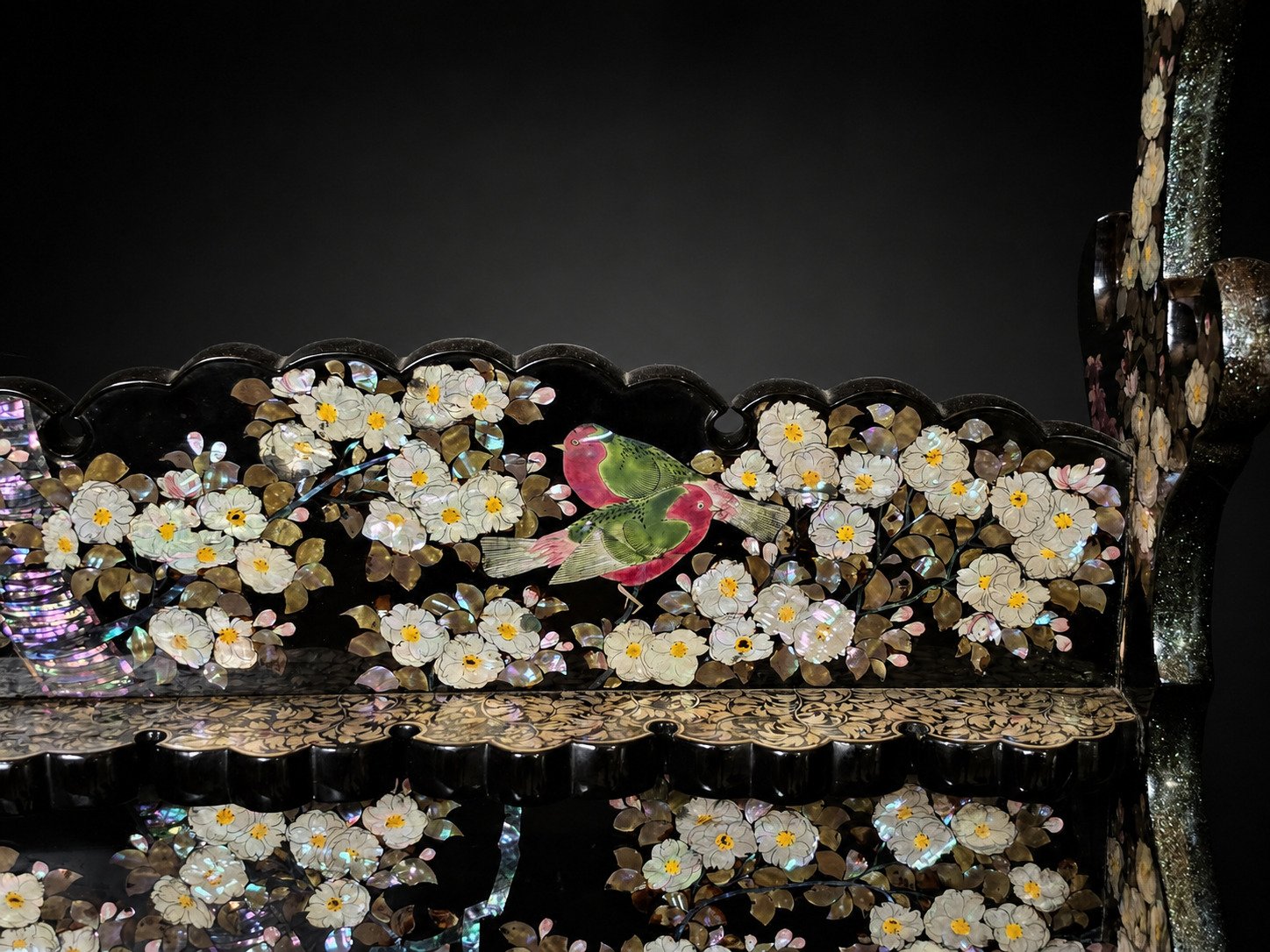 19th Century Japanese Katana-kake with Raden Inlay