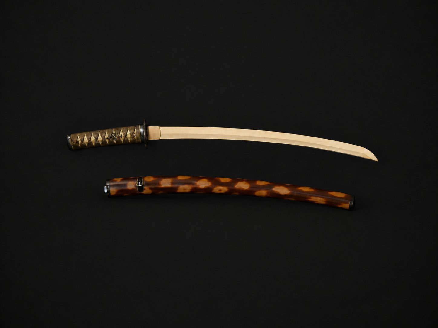 Edo Koshirae with Hannya Fittings & Bekko Saya