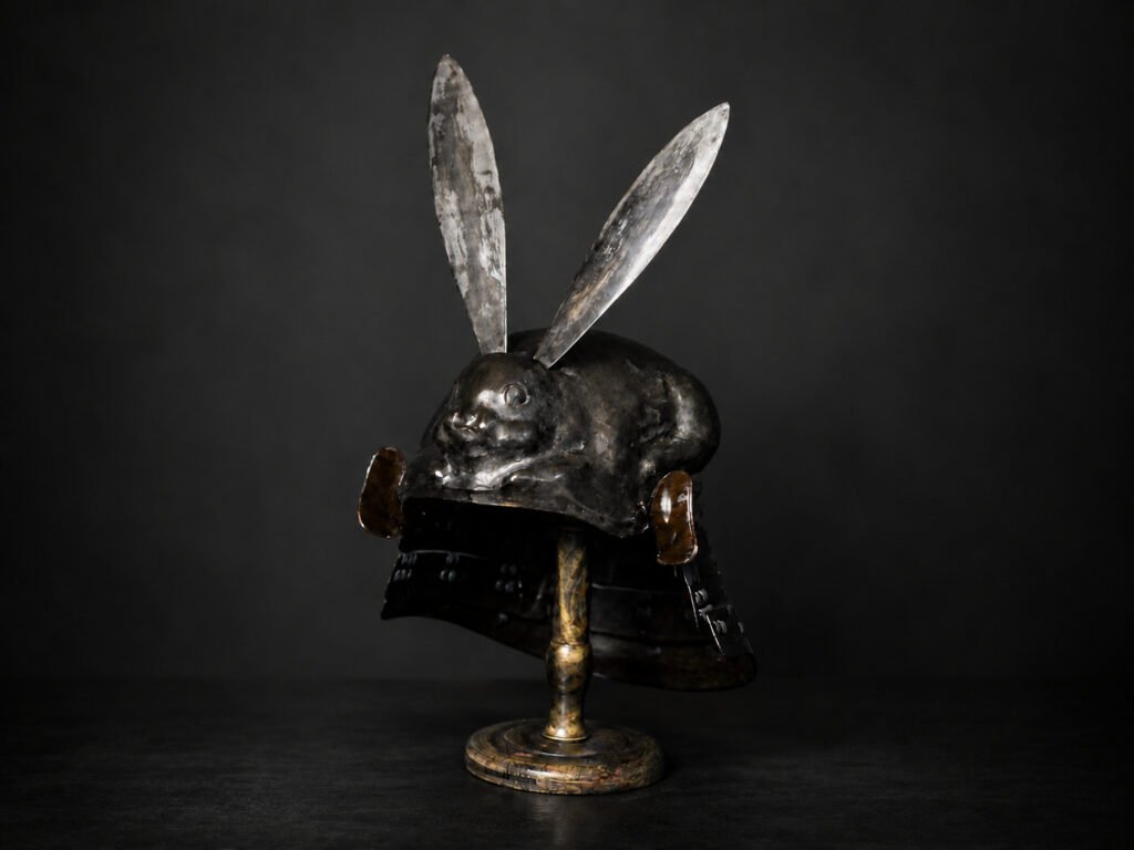 Edo-Period-Usagi-nari-Kawari-Kabuto