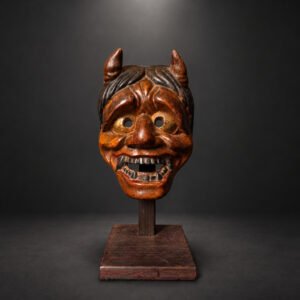 Oni-masker uit de Edo-periode – 19e eeuw