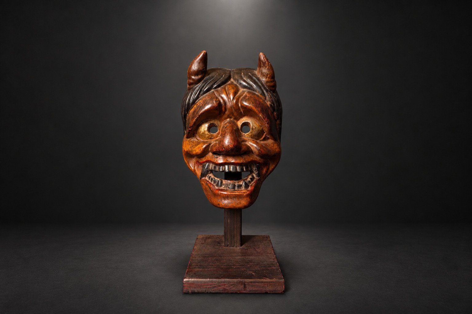 Oni-masker uit de Edo-periode - 19e eeuw