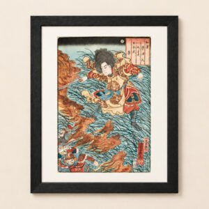 Utagawa Kuniyoshi – Chapter Twenty-Seven Kagaribi